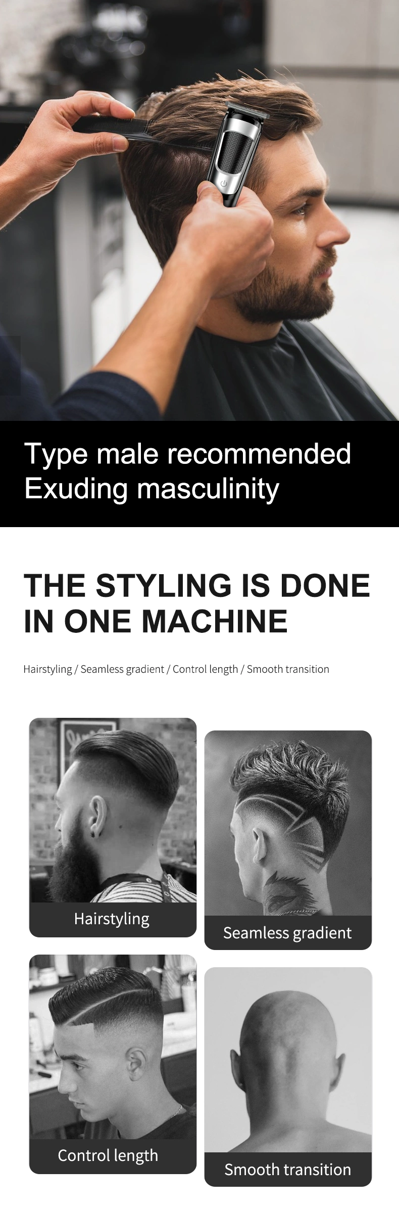 Hair Clipper BR-2318 — Personal Care OEM & ODM manufacturer