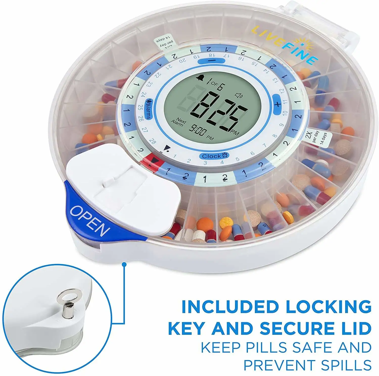 Portable Smart Pill Box — Other Appliances OEM & ODM manufacturer
