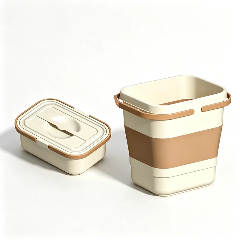 Foldable Square Collapsible Ice Bucket — Other Appliances OEM & ODM manufacturer