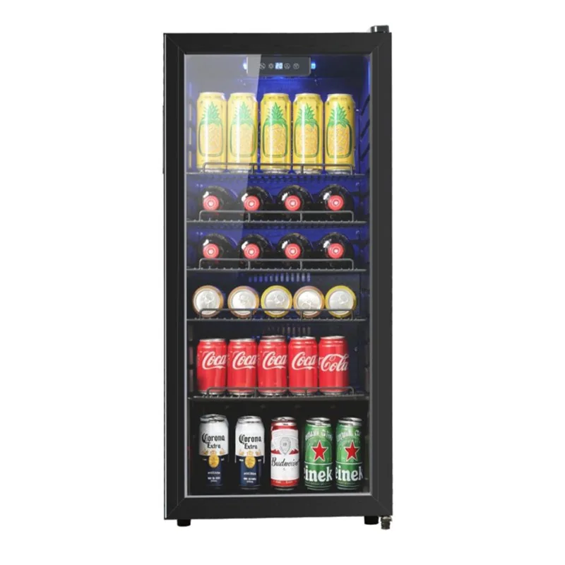 Glass Black Beverage Cooler — Major Appliances OEM & ODM manufacturer