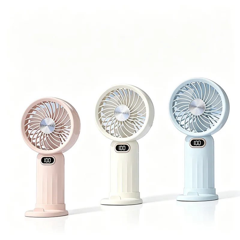 High-Speed Digital Display Handheld Fan — Environmental Appliances OEM & ODM manufacturer