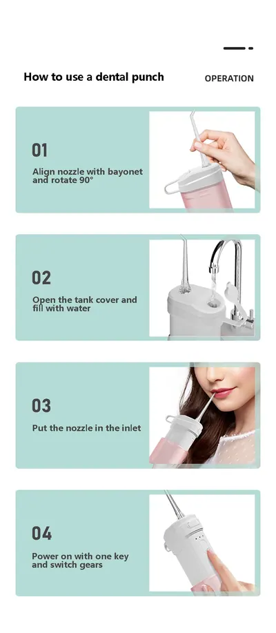 Water Flosser 2021-X01 — Oral Care product photo 9 of 10, OEM and private label supply