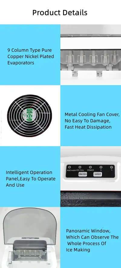 Ice Maker GSN-Z6E — Kitchen Appliances product photo 5 of 8, OEM and private label supply