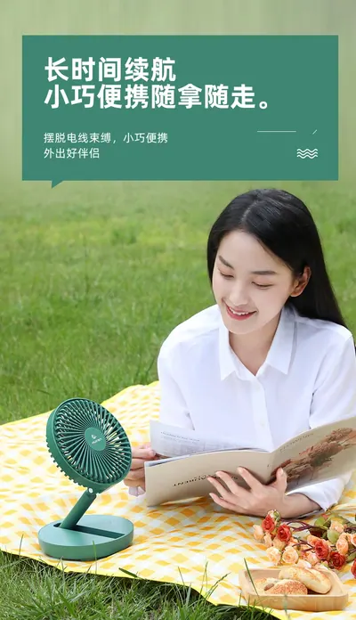 Foldable Electric Fan — Environmental Appliances product photo 10 of 12, OEM and private label supply