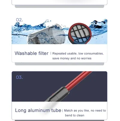 Handheld Cordless Vacuum Cleaner V11 — Cleaning Appliances product photo 6 of 8, OEM and private label supply