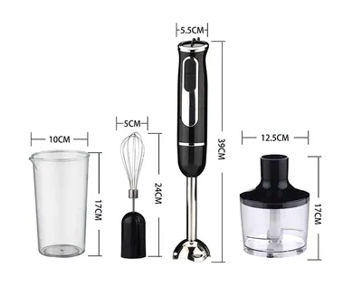 Handheld Immersion Blender HB-103SB — Kitchen Appliances product photo 5 of 6, OEM and private label supply