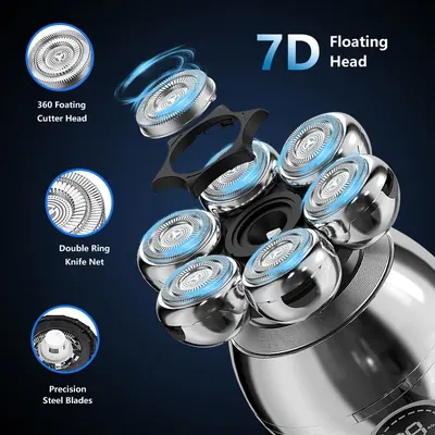 Multi-Head Electric Shaver RQ8870 — Personal Care product photo 11 of 11, OEM and private label supply