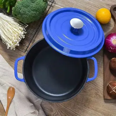 Cast Iron Enamel Pot — Kitchen Appliances product photo 7 of 10, OEM and private label supply