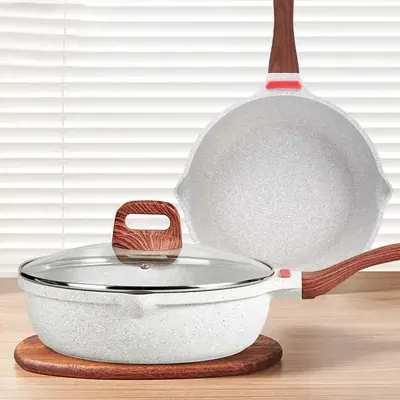 Premium Frying Pan 3-Piece Set — Kitchen Appliances product photo 7 of 7, OEM and private label supply