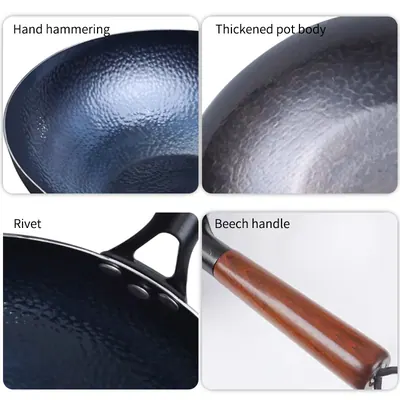 Zhangqiu Iron Wok — Kitchen Appliances product photo 3 of 3, OEM and private label supply