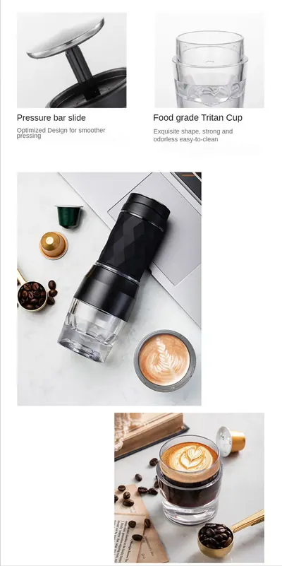 3-in-1 Portable Coffee Machine — Kitchen Appliances for OEM orders