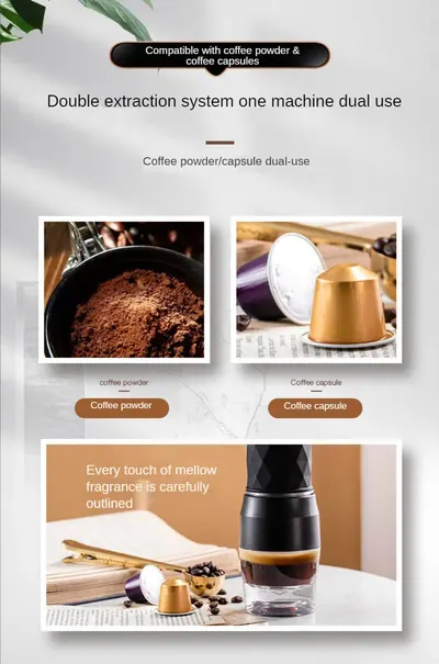 3-in-1 Portable Coffee Machine — Kitchen Appliances product photo 11 of 11, OEM and private label supply