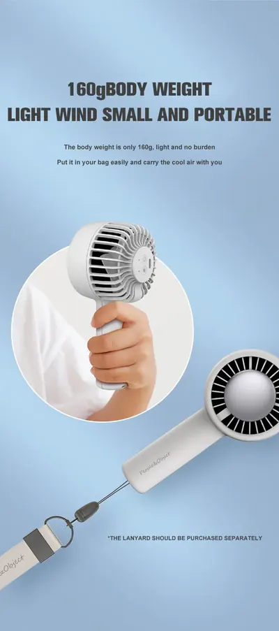 Handheld Cooling Fan — Environmental Appliances product photo 9 of 10, OEM and private label supply