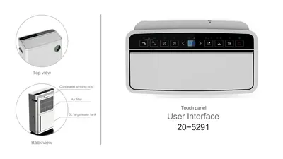 Dehumidifier FDD20-5291 — Environmental Appliances product photo 4 of 7, OEM and private label supply