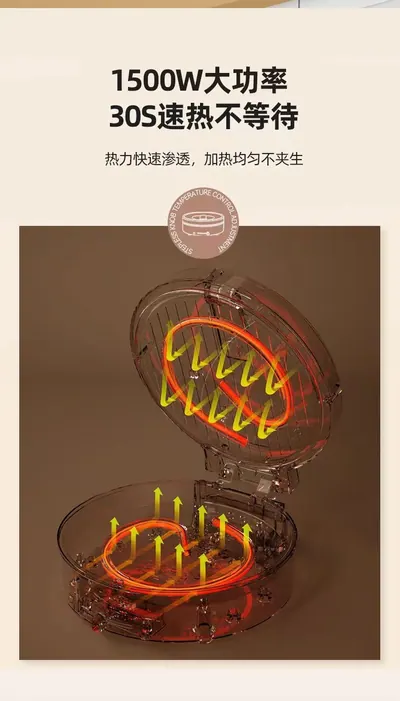 Electric Baking Pan JZ-DBD-04 — Kitchen Appliances product photo 6 of 10, OEM and private label supply