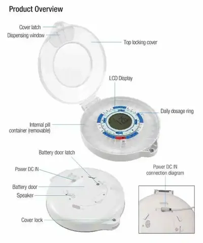 Smart Pill Box P22 — Other Appliances product photo 2 of 12, OEM and private label supply