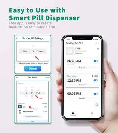 Smart Pill Box P22 — Other Appliances product photo 4 of 12, OEM and private label supply