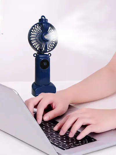 Handheld Digital Display Misting Fan — Environmental Appliances product photo 2 of 5, OEM and private label supply