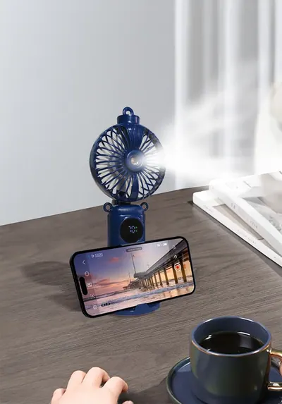 Handheld Digital Display Misting Fan — Environmental Appliances product photo 4 of 5, OEM and private label supply