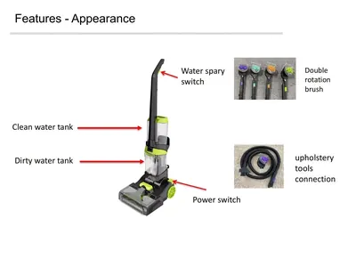 Carpet Cleaner — Cleaning Appliances product photo 5 of 8, OEM and private label supply