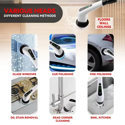 Electric Cleaning Brush FOL-313 — Cleaning Appliances product photo 8 of 12, OEM and private label supply