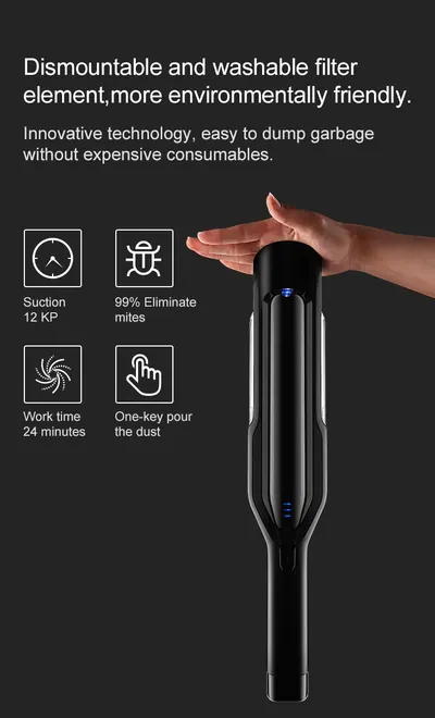 Cordless Handheld Vacuum Cleaner FOL-711 — Cleaning Appliances product photo 7 of 12, OEM and private label supply