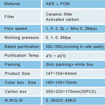 Water Purifier Faucet DL-1801 — Water & Purification for OEM orders