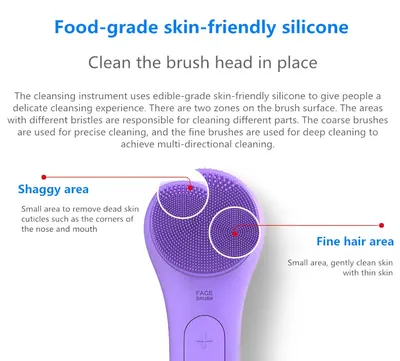 Facial Cleansing Brush — Beauty & Hair Care product photo 4 of 5, OEM and private label supply