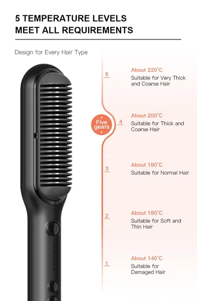 Straightening Brush XPRE135 — Beauty & Hair Care product photo 4 of 12, OEM and private label supply