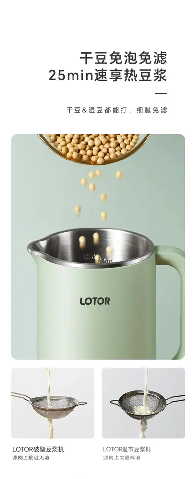 Soy Milk Maker XH-DJJ01 — Kitchen Appliances product photo 10 of 12, OEM and private label supply
