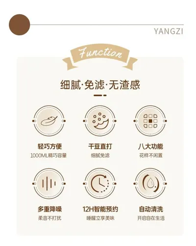 Soy Milk Maker XH-DJJ03 — Kitchen Appliances product photo 6 of 12, OEM and private label supply