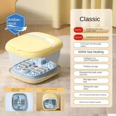 Foldable Foot Spa Basin AM-2002X-JD-GS — Personal Care product photo 4 of 12, OEM and private label supply