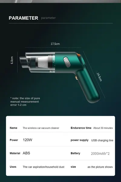 Car Vacuum Cleaner QL101 — Car Appliances product photo 2 of 10, OEM and private label supply