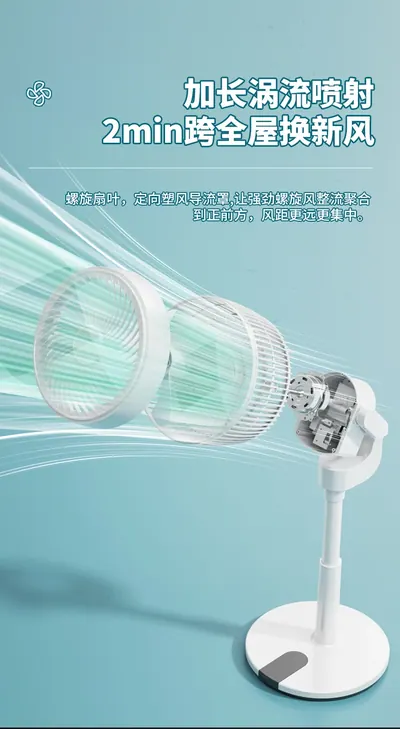 Bladeless Circulation Fan — Environmental Appliances product photo 12 of 12, OEM and private label supply