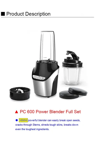 Juicer PC600 — Kitchen Appliances product photo 8 of 12, OEM and private label supply