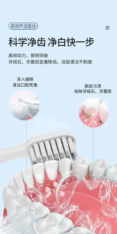 Electric Toothbrush R-D33 — Oral Care product photo 10 of 12, OEM and private label supply