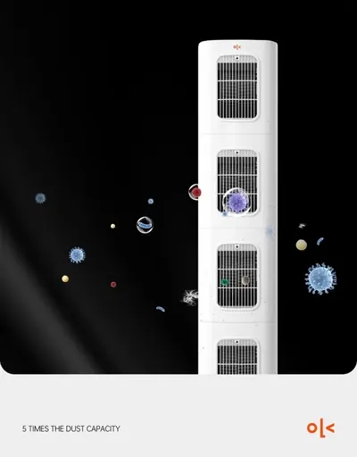 Air Purifier Z1600 Pro MAX — Environmental Appliances for OEM orders