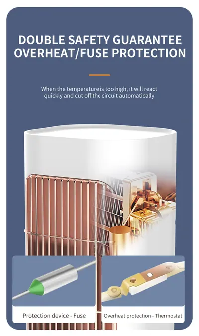 Fan Heater MR10 — Environmental Appliances product photo 10 of 12, OEM and private label supply