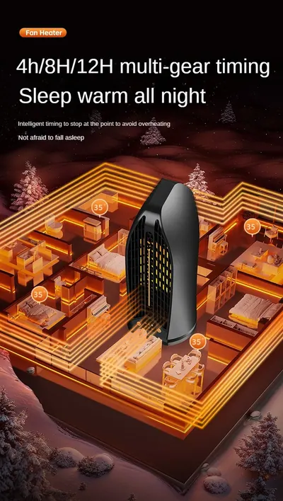 Tower Oscillating Heater — Environmental Appliances product photo 10 of 12, OEM and private label supply