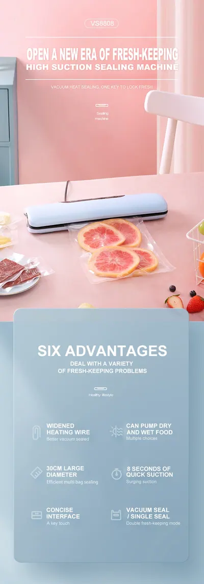 Vacuum Sealing Machine VS8805 — Kitchen Appliances for OEM orders