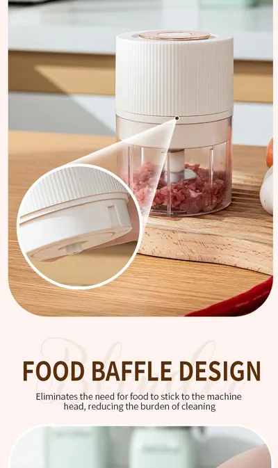 Cordless Meat Grinder Garlic Chopper — Kitchen Appliances product photo 12 of 12, OEM and private label supply