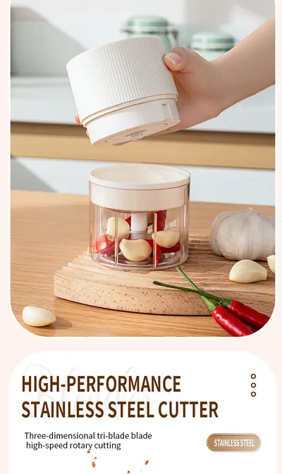 Cordless Meat Grinder Garlic Chopper — Kitchen Appliances product photo 3 of 12, OEM and private label supply
