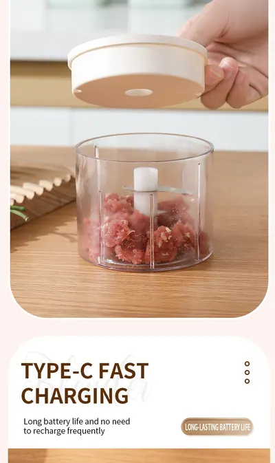 Cordless Meat Grinder Garlic Chopper — Kitchen Appliances product photo 5 of 12, OEM and private label supply