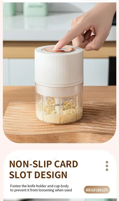 Cordless Meat Grinder Garlic Chopper — Kitchen Appliances product photo 6 of 12, OEM and private label supply