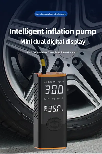 Cordless Air Pump MS22C- 208 — Car Appliances product photo 3 of 12, OEM and private label supply