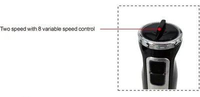 Handheld Immersion Blender HB-105SD — Kitchen Appliances for OEM orders