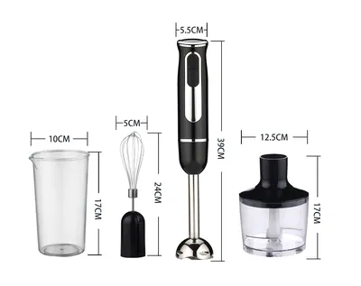 Handheld Immersion Blender HB-103SBN — Kitchen Appliances product photo 3 of 6, OEM and private label supply