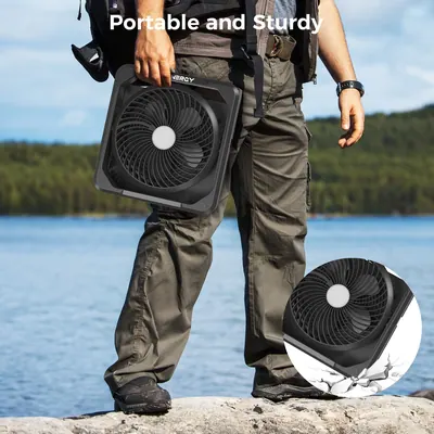 Solar Foldable Fan — Environmental Appliances product photo 7 of 11, OEM and private label supply