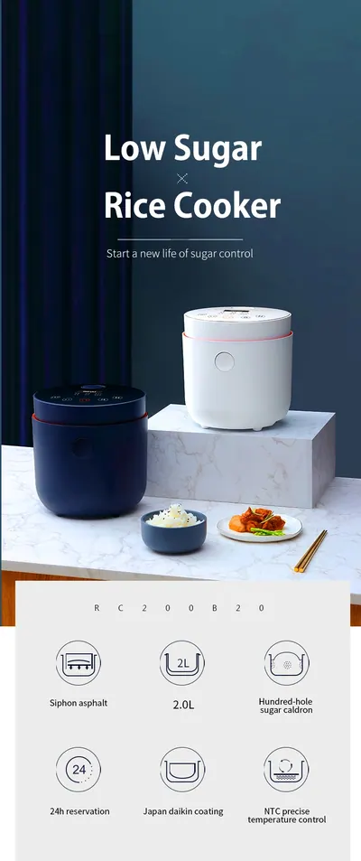 Low-Sugar Rice Cooker RC100B20 — Kitchen Appliances product photo 9 of 11, OEM and private label supply