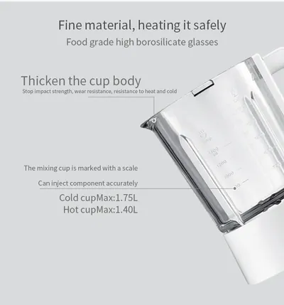 Heated High-Speed Blender — Kitchen Appliances product photo 2 of 3, OEM and private label supply